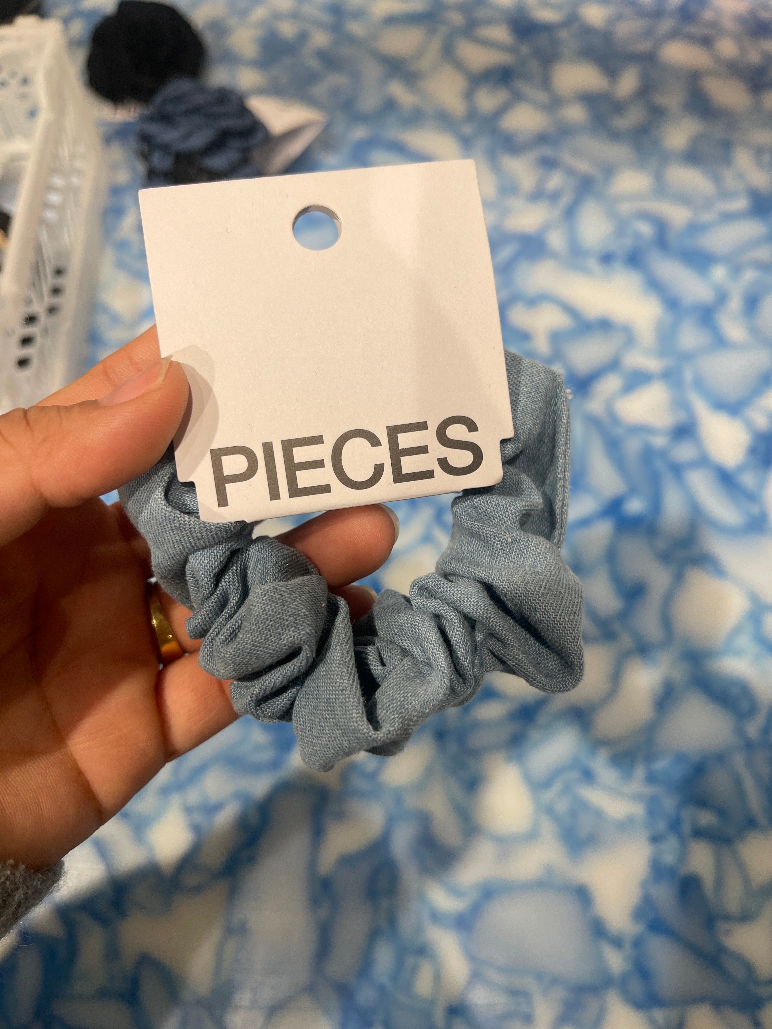 PCROSA Hair Accessory - Light Blue Denim